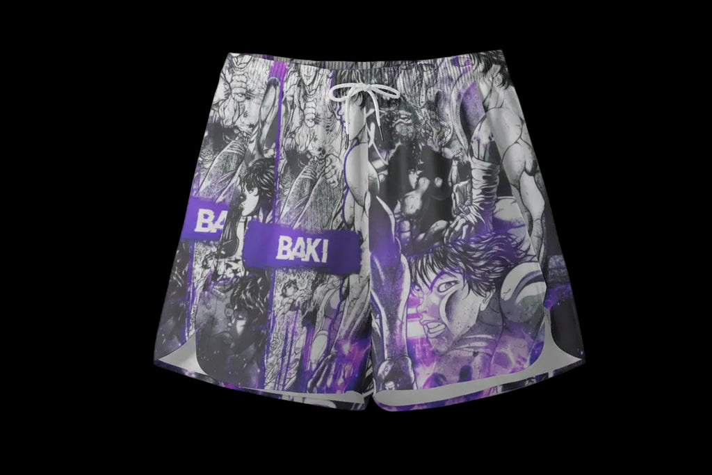 Baki Hanma Shorts – Anime Streetwear | Apalox