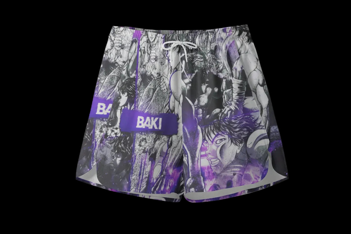 Baki Hanma Shorts – Anime Streetwear | Apalox