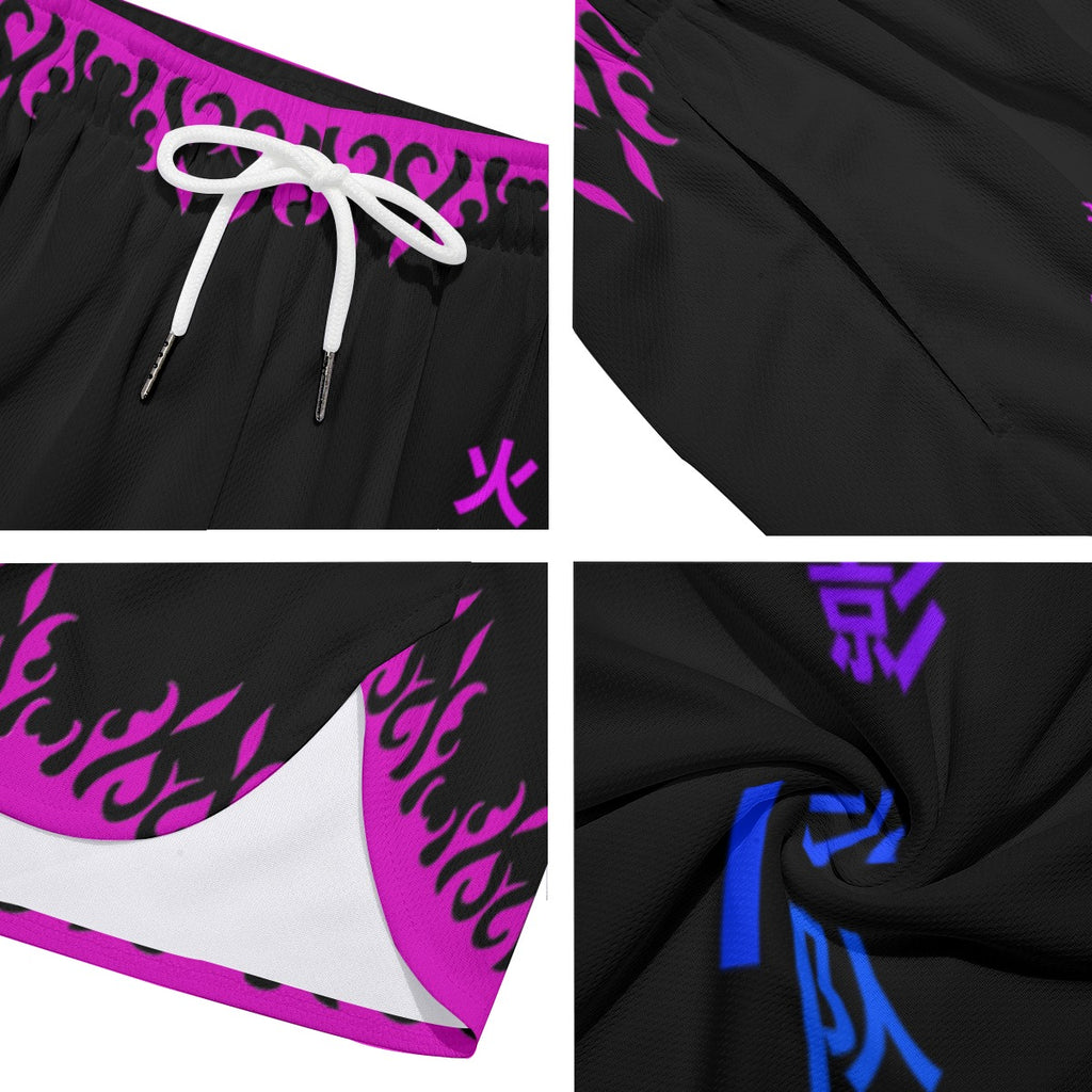 Naruto Seal Shorts - Athletic Fit | Apalox