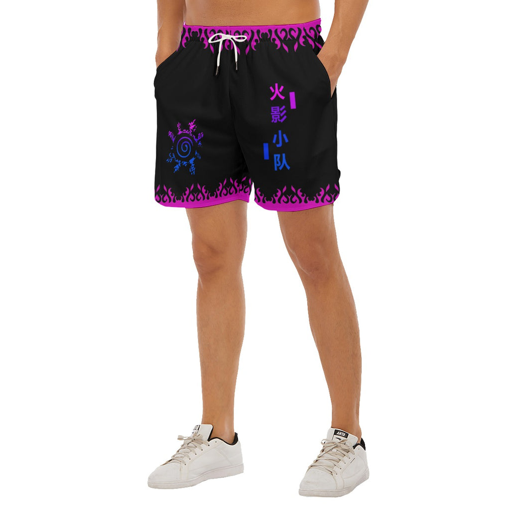 Naruto Seal Shorts - Athletic Fit | Apalox