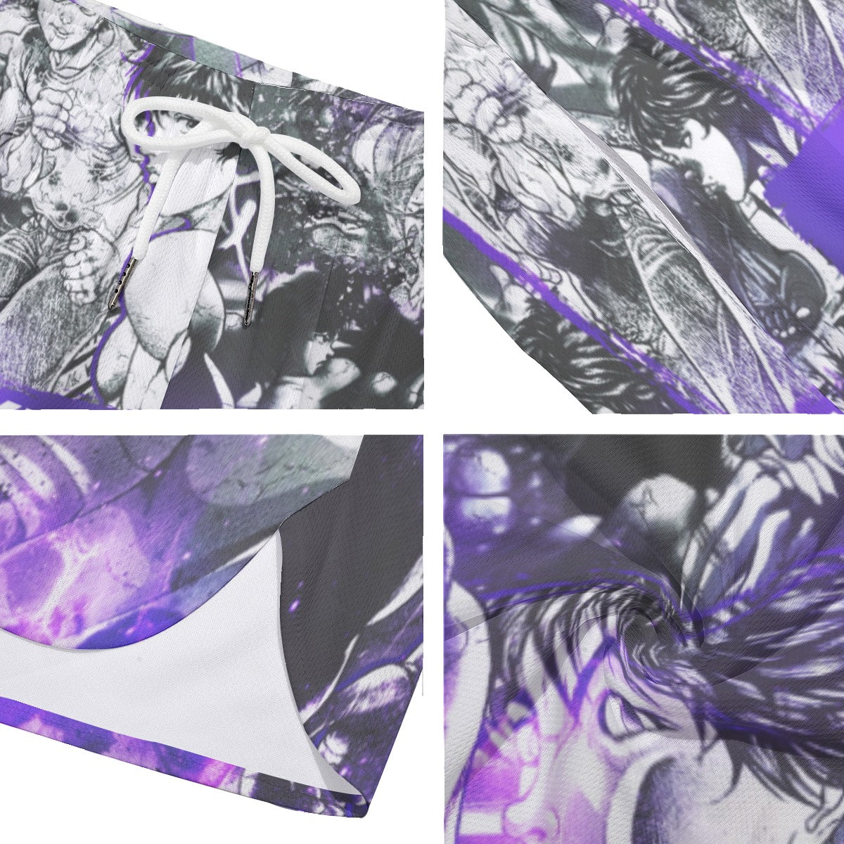 Baki Hanma Shorts – Anime Streetwear | Apalox