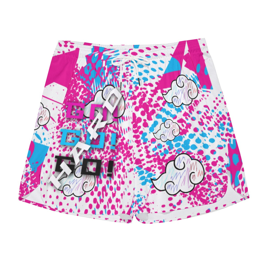 Pink Akatsuki Sports Shorts – Anime Athletic Running Shorts
