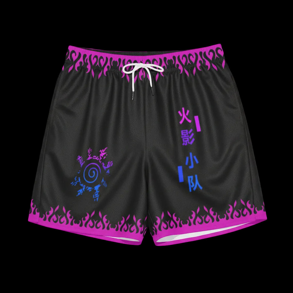 Naruto Seal Shorts - Athletic Fit | Apalox
