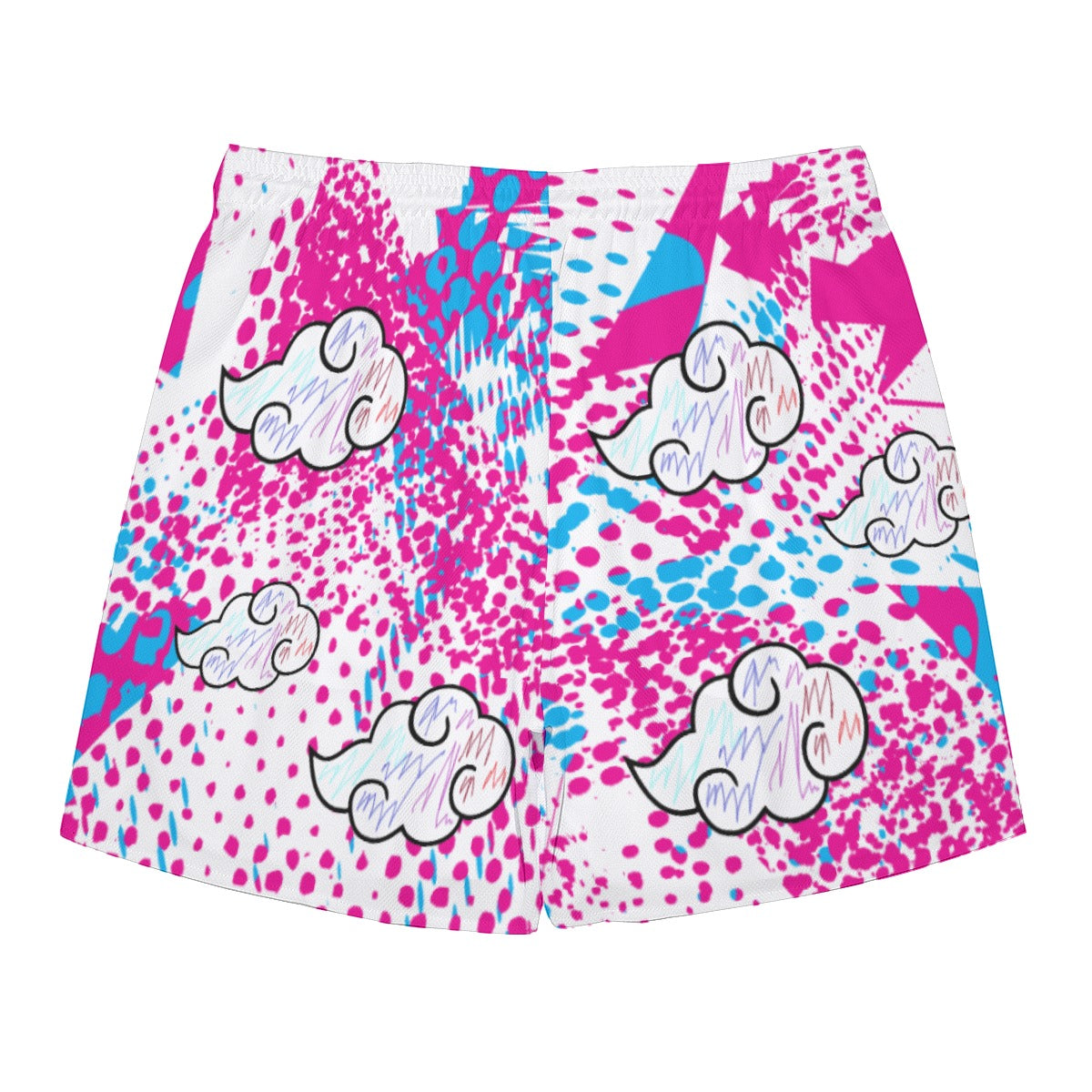 Pink Akatsuki Sports Shorts – Anime Athletic Running Shorts